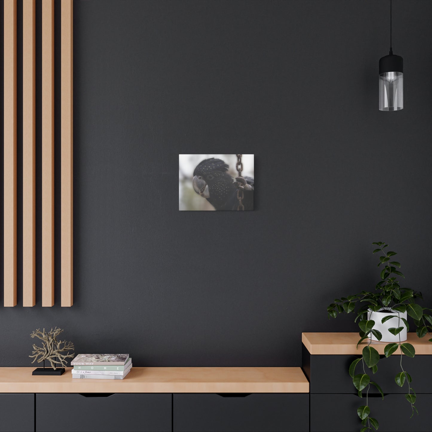 Black Bird Canvas Print