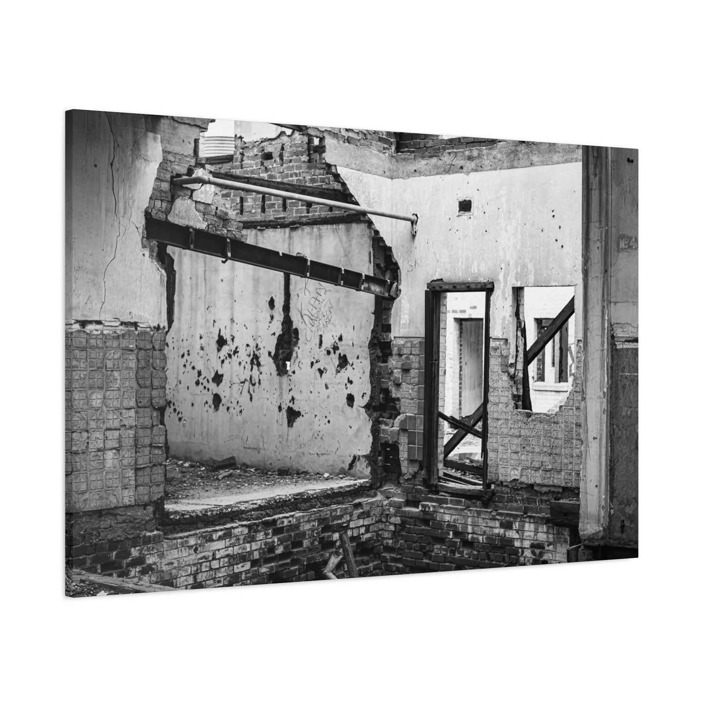 Big Bill BW2 Canvas Print