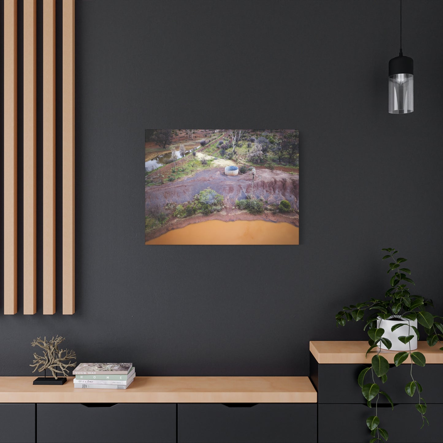 Station Dam 2 Canvas Print