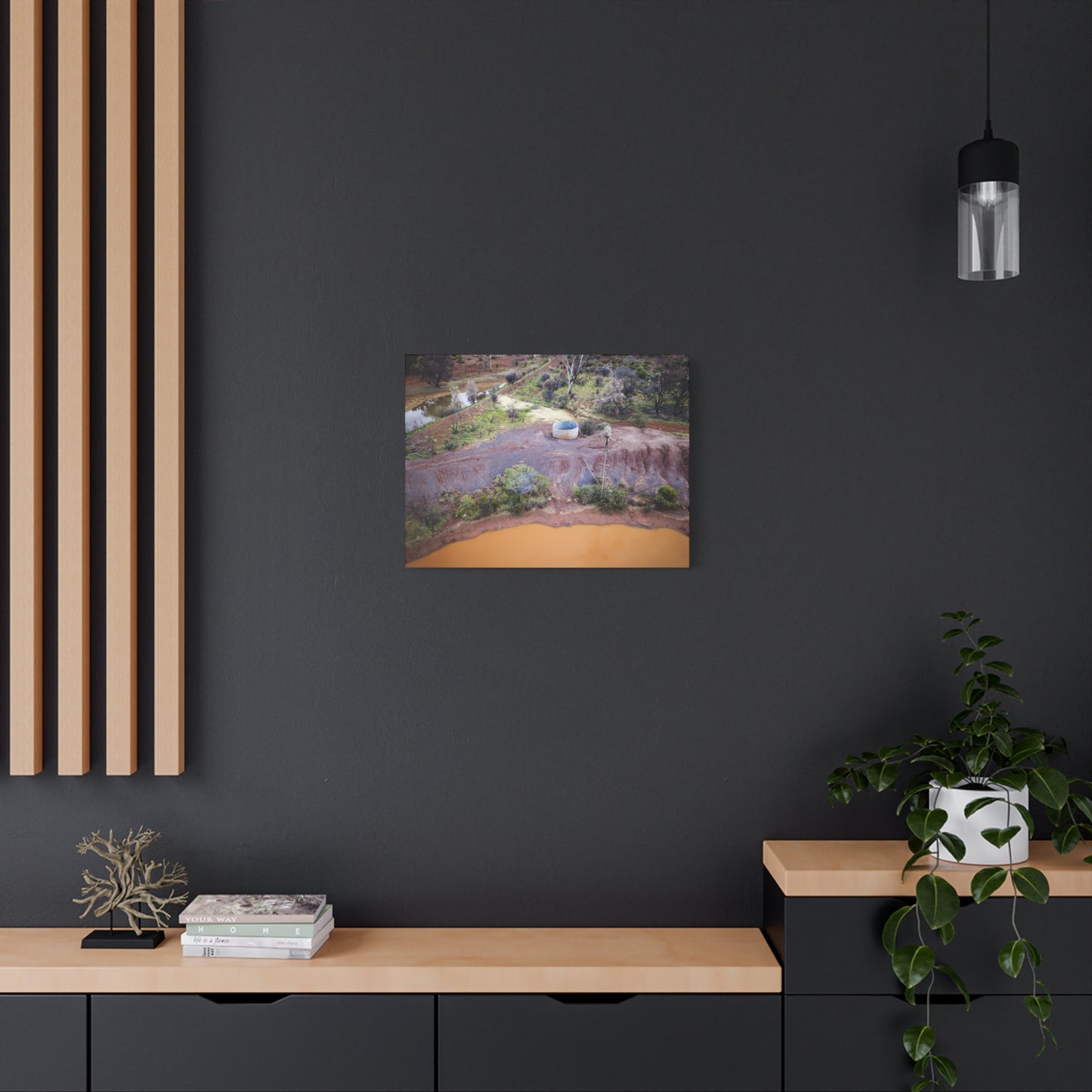 Station Dam 2 Canvas Print