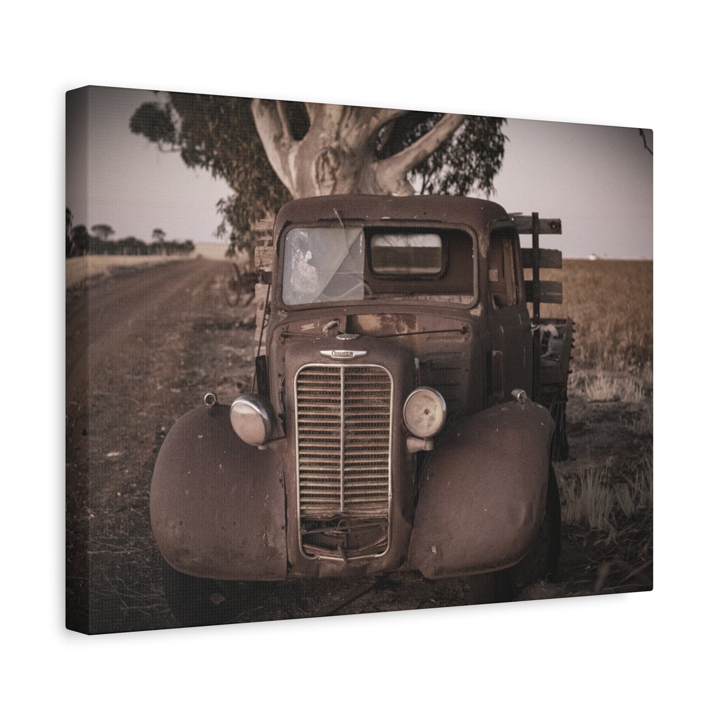 Big Rig Front Canvas Print