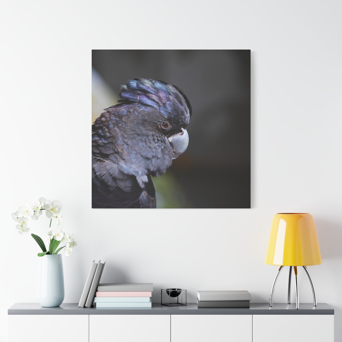 Black Big 2 Canvas Print