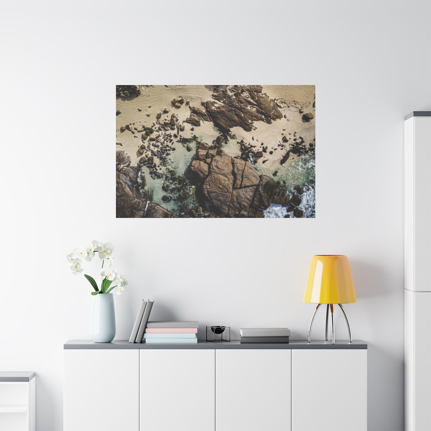 Blue Waters Canvas Print