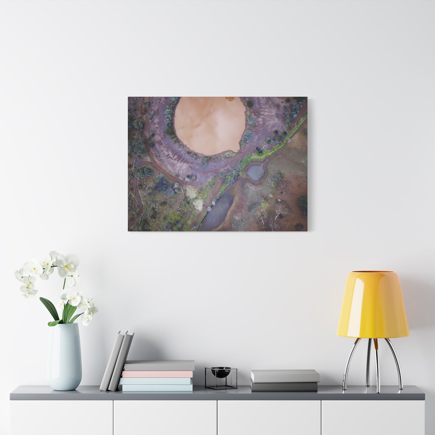 Station Dam 1 Canvas Print