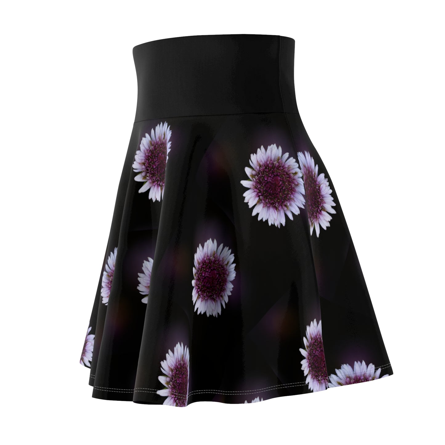 Pink Daisy Women's Skater Skirt