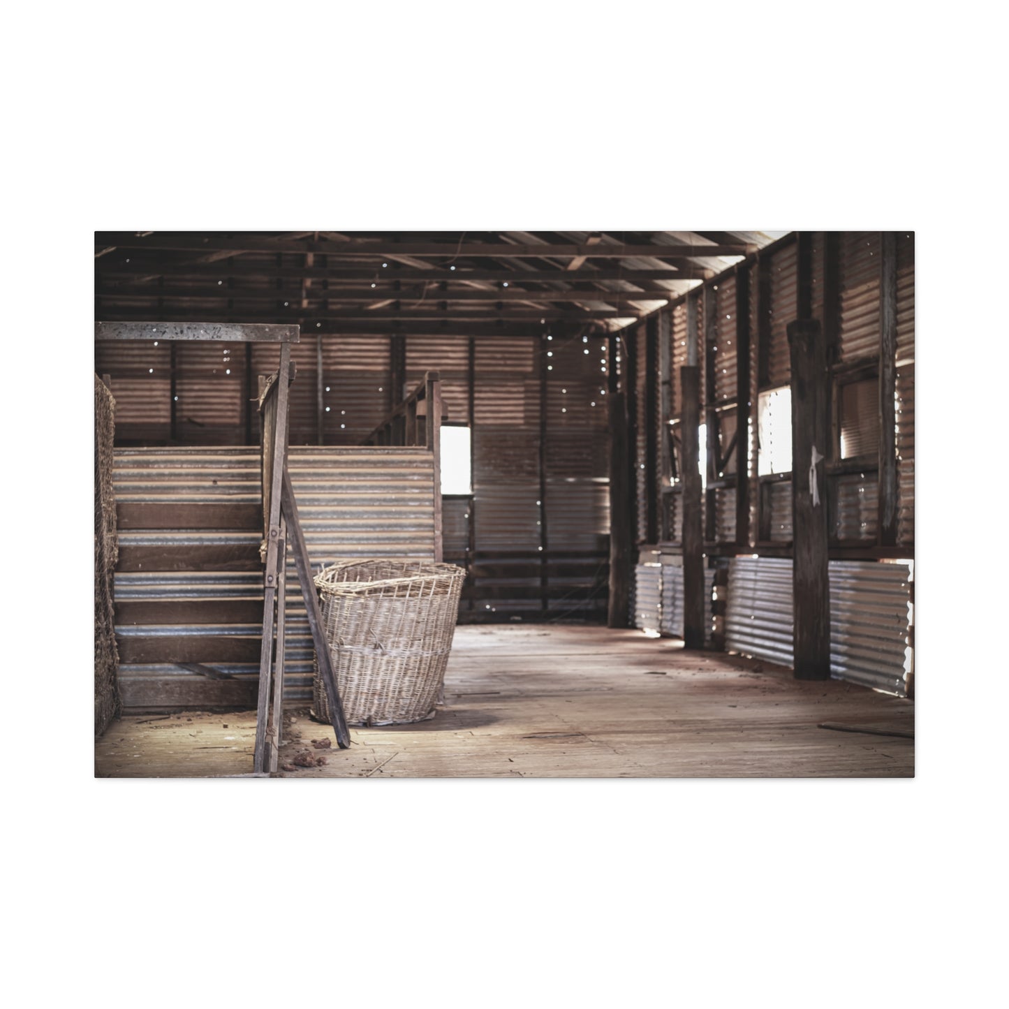 Work Shed Canvas Print