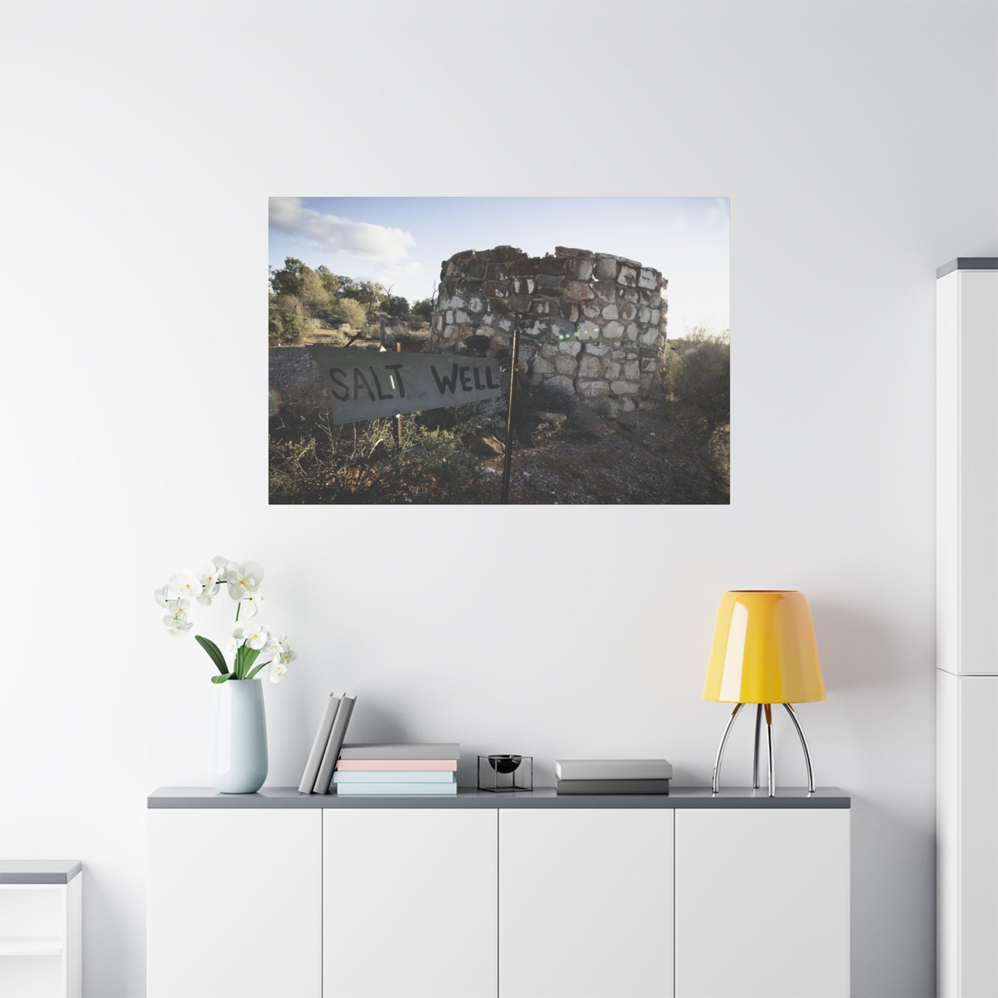 Salt Well Canvas Print