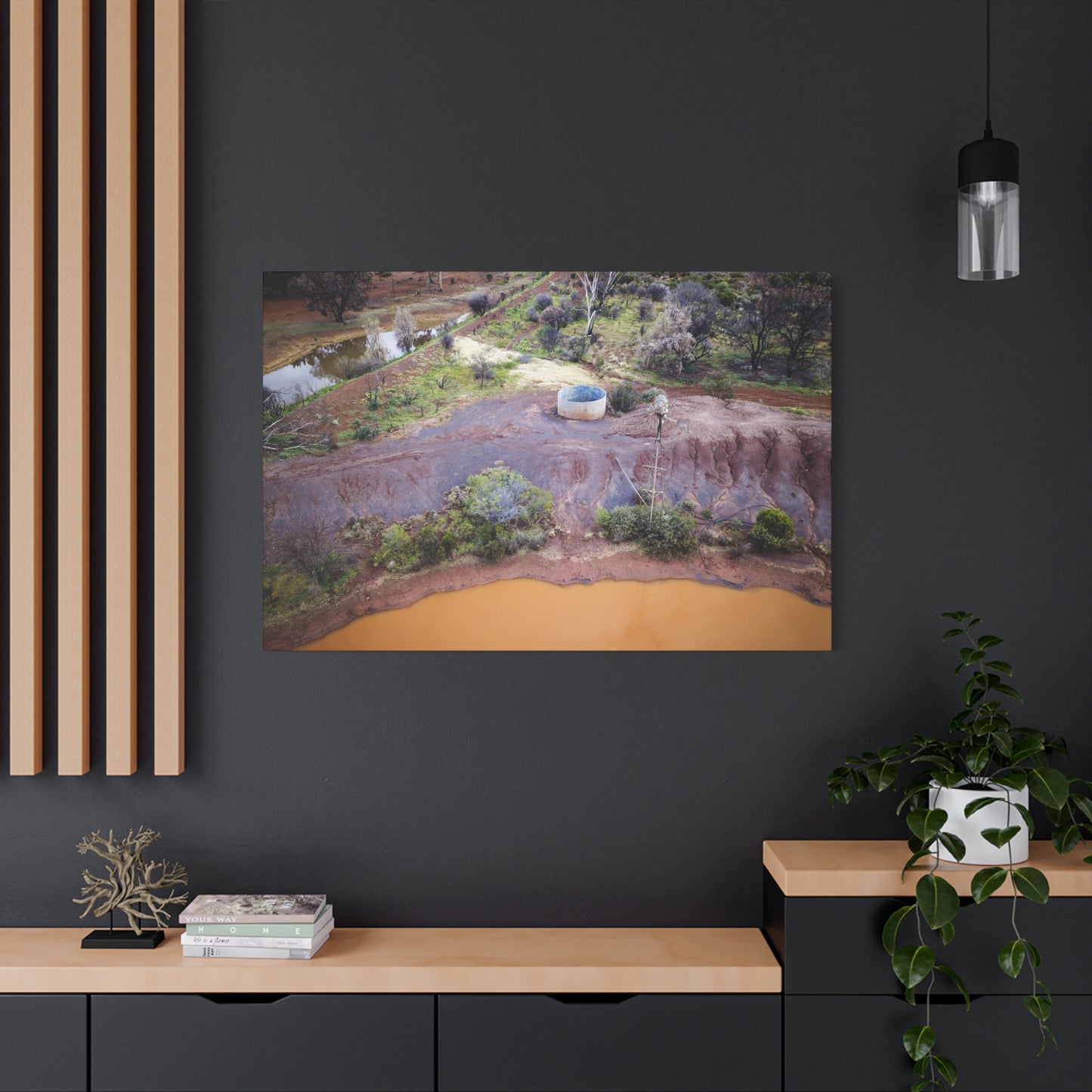 Station Dam 2 Canvas Print