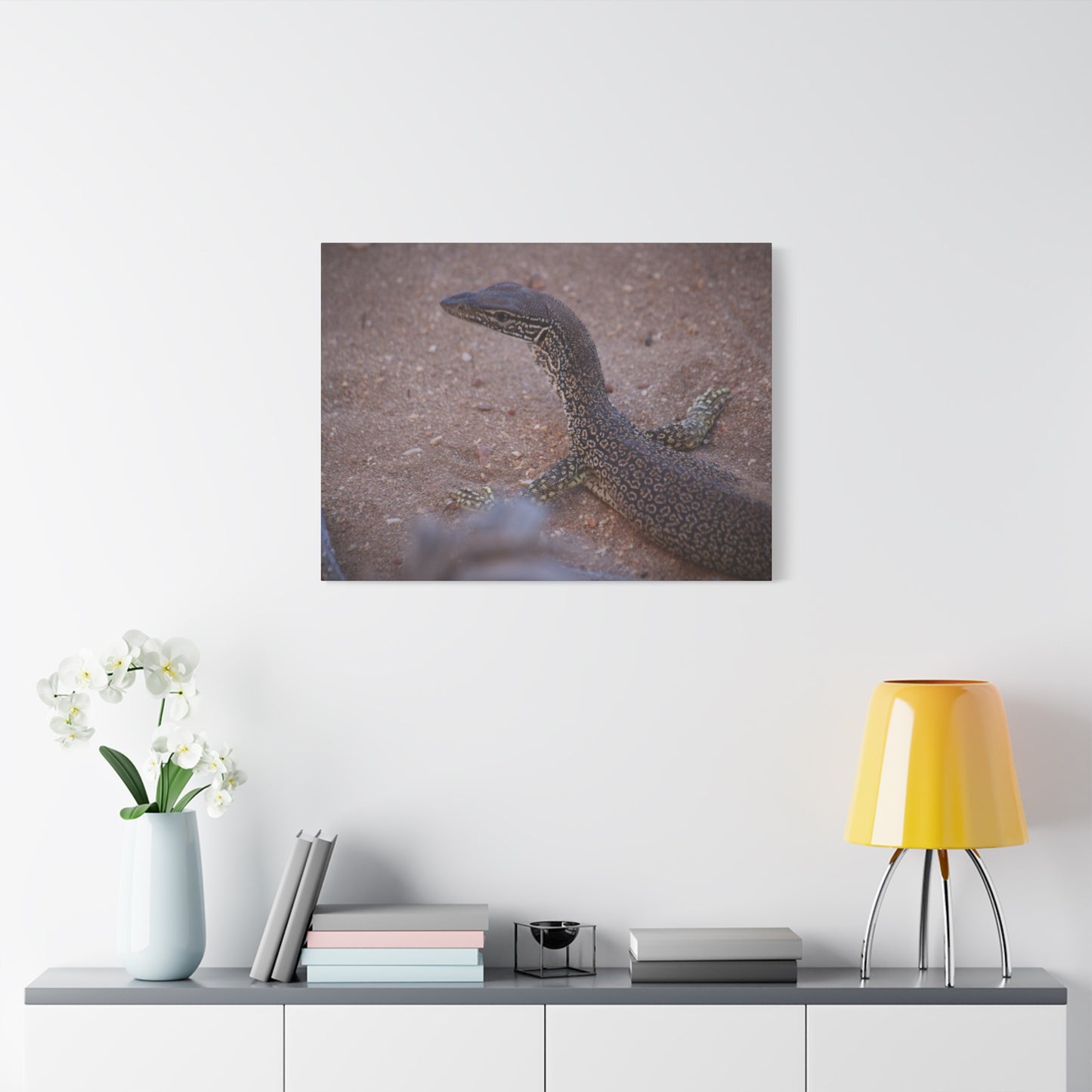 Monitor Canvas Print