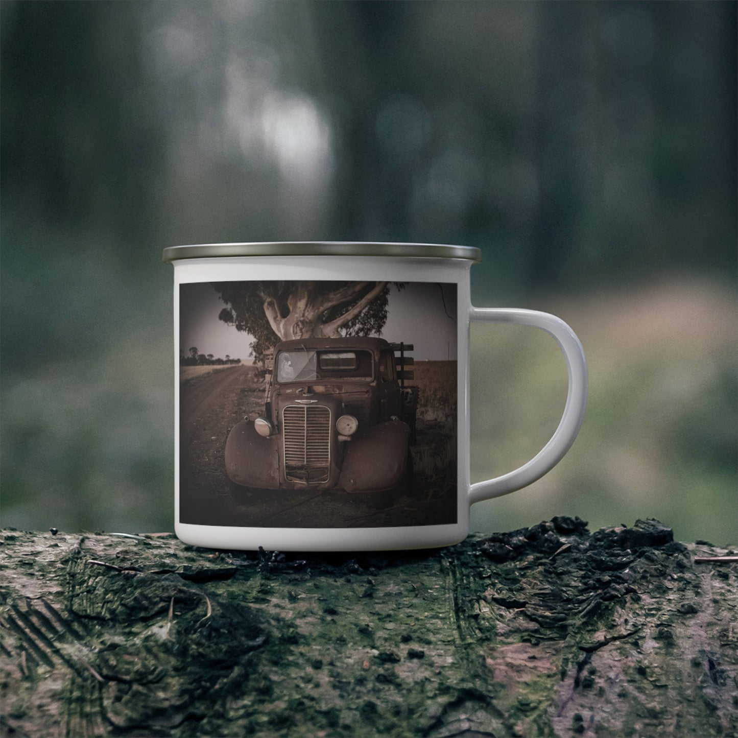 Big Rig Enamel Camping Mug