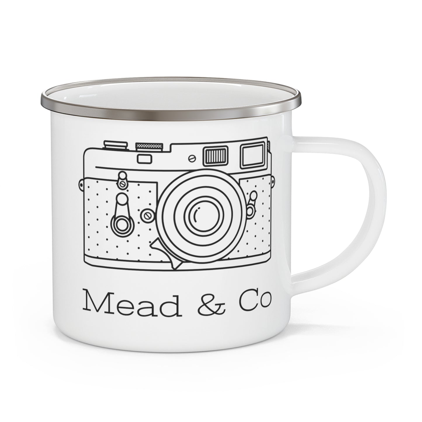 Logo Enamel Camping Mug