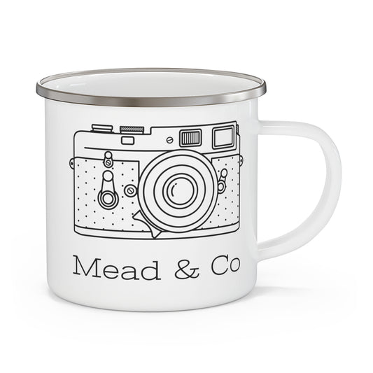 Logo Enamel Camping Mug