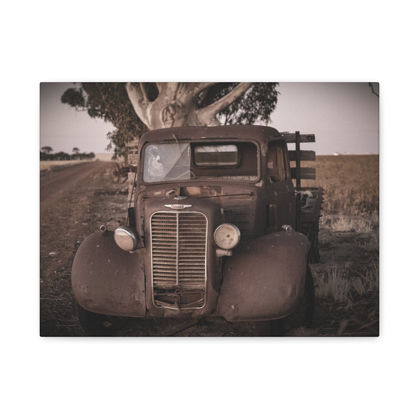 Big Rig Front Canvas Print