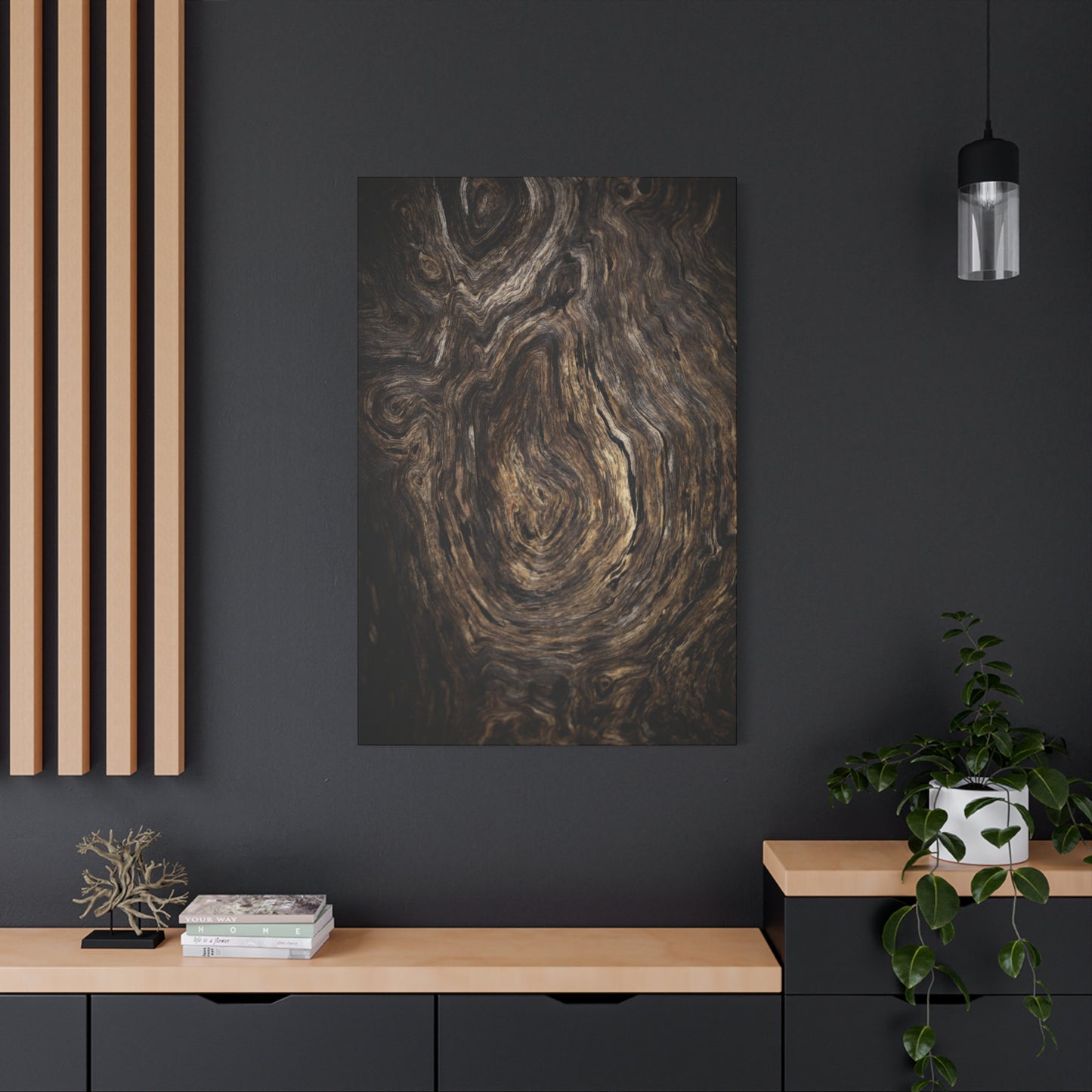 Wood Grain 1 Canvas Print