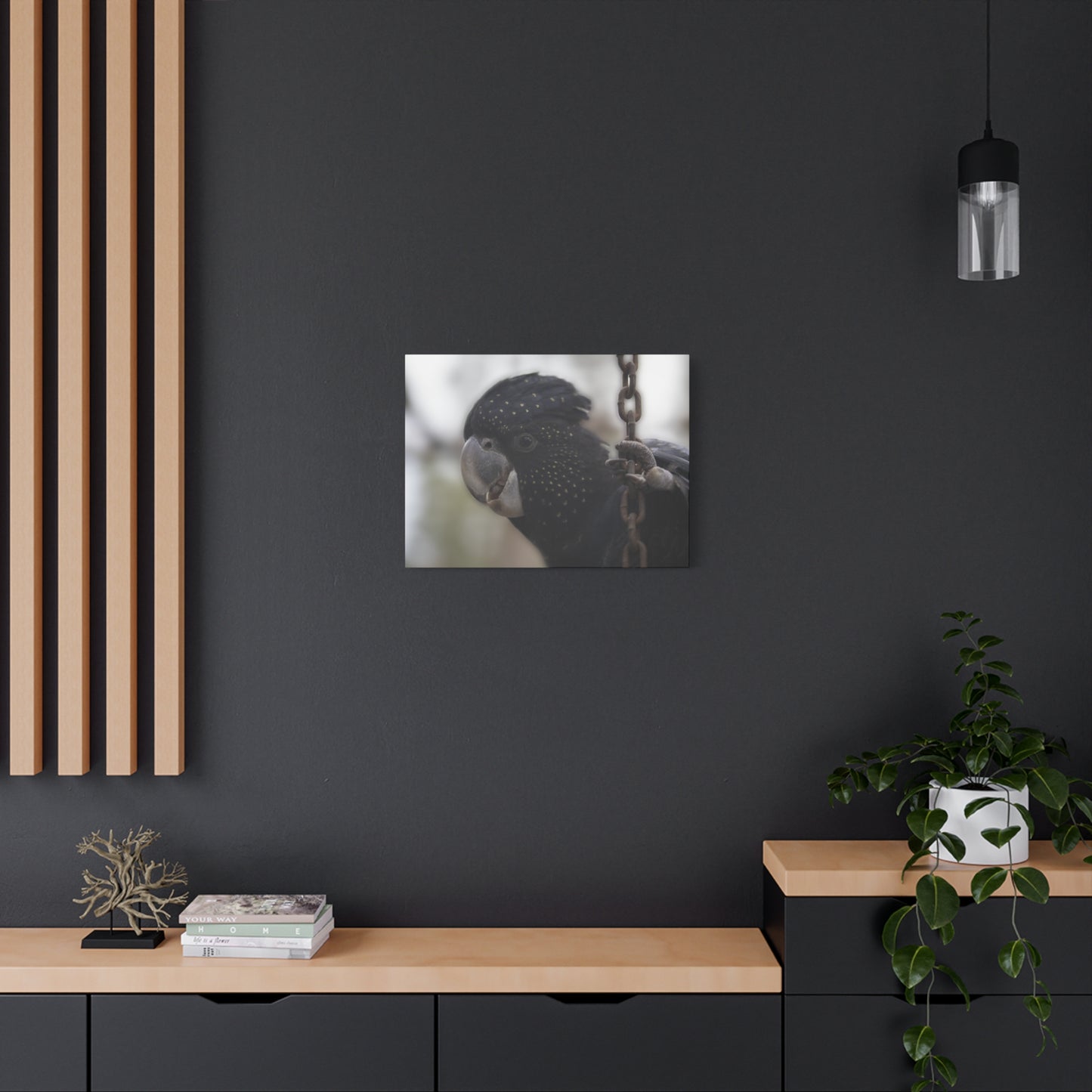 Black Bird Canvas Print