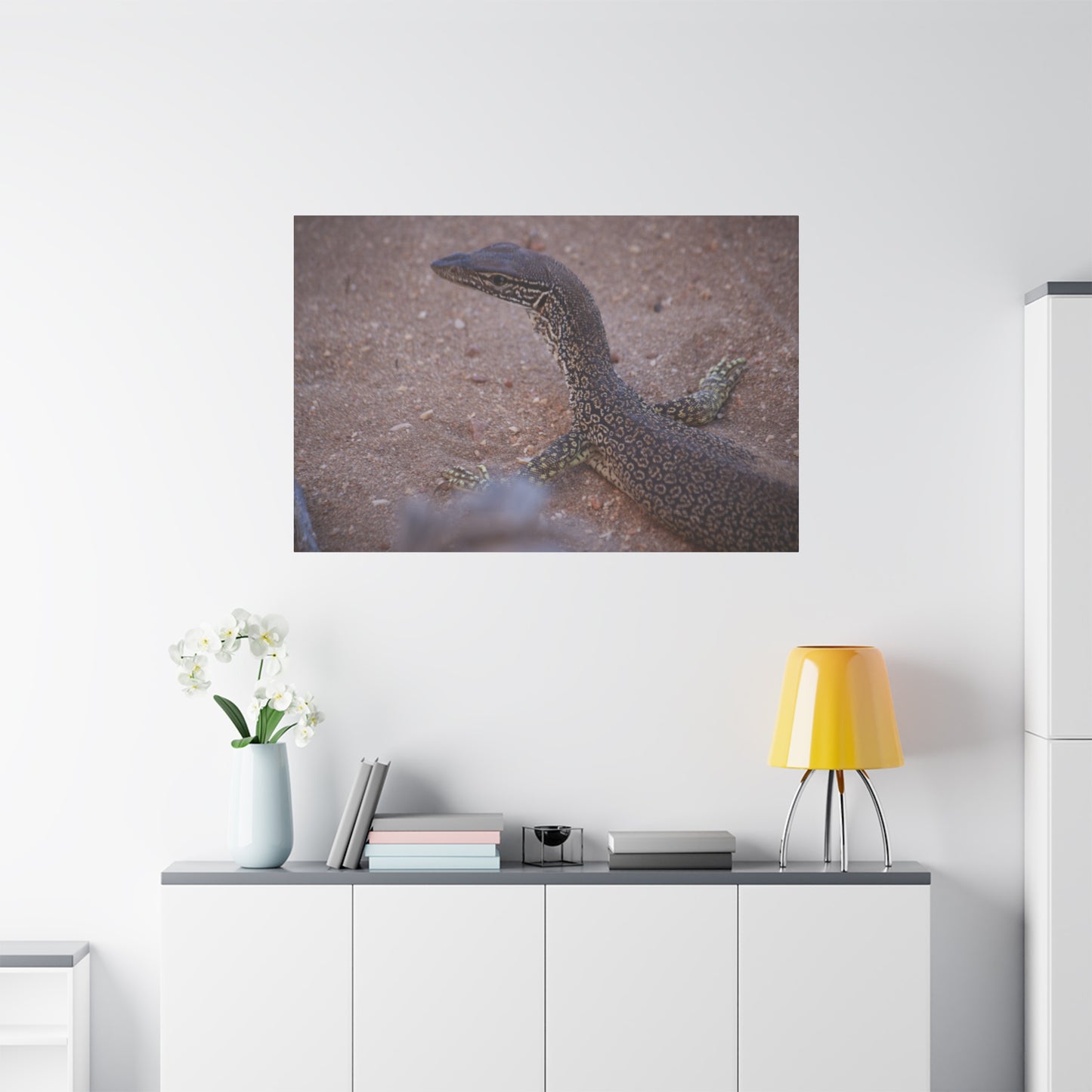 Monitor Canvas Print