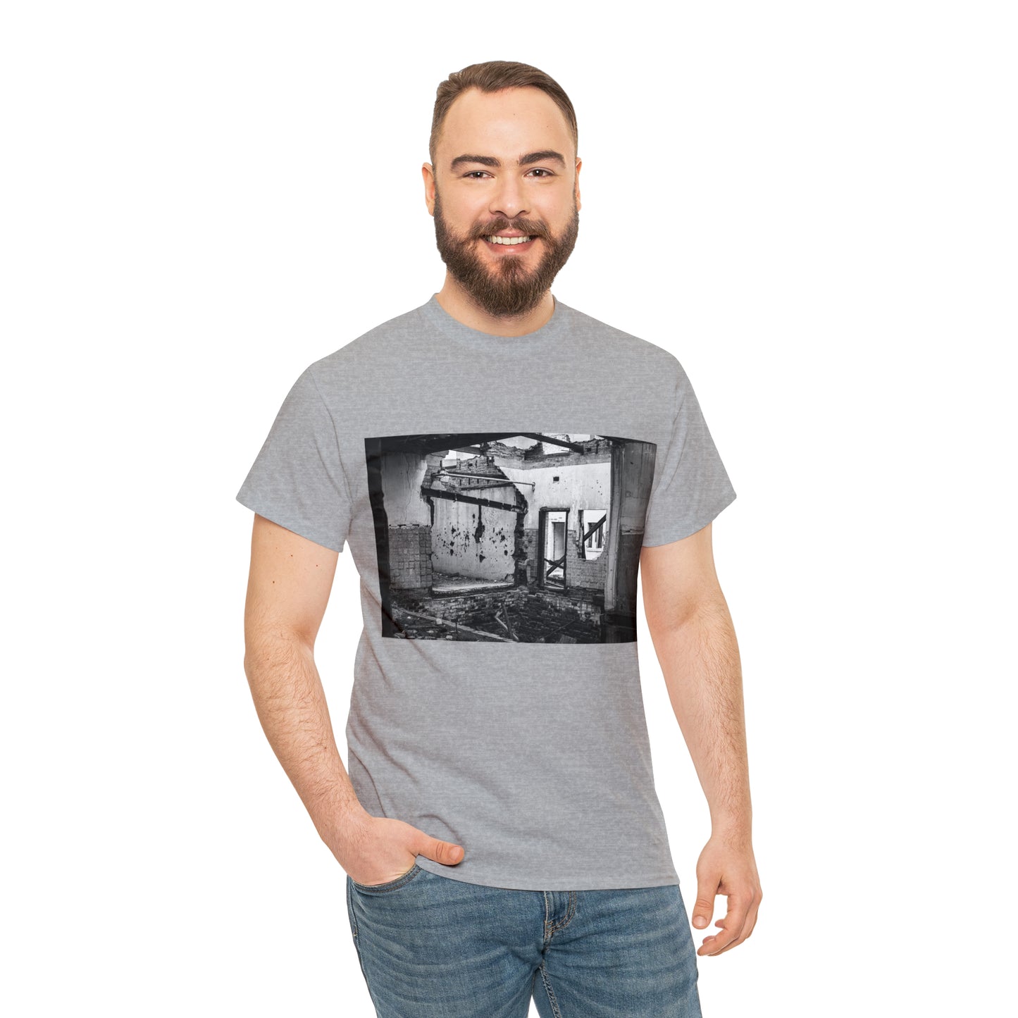 Big Bill Reno BW Unisex Heavy Cotton Tee