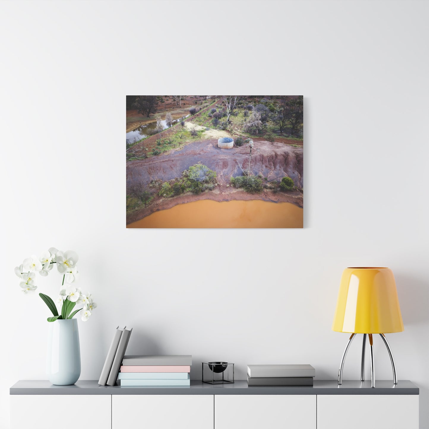 Station Dam 2 Canvas Print