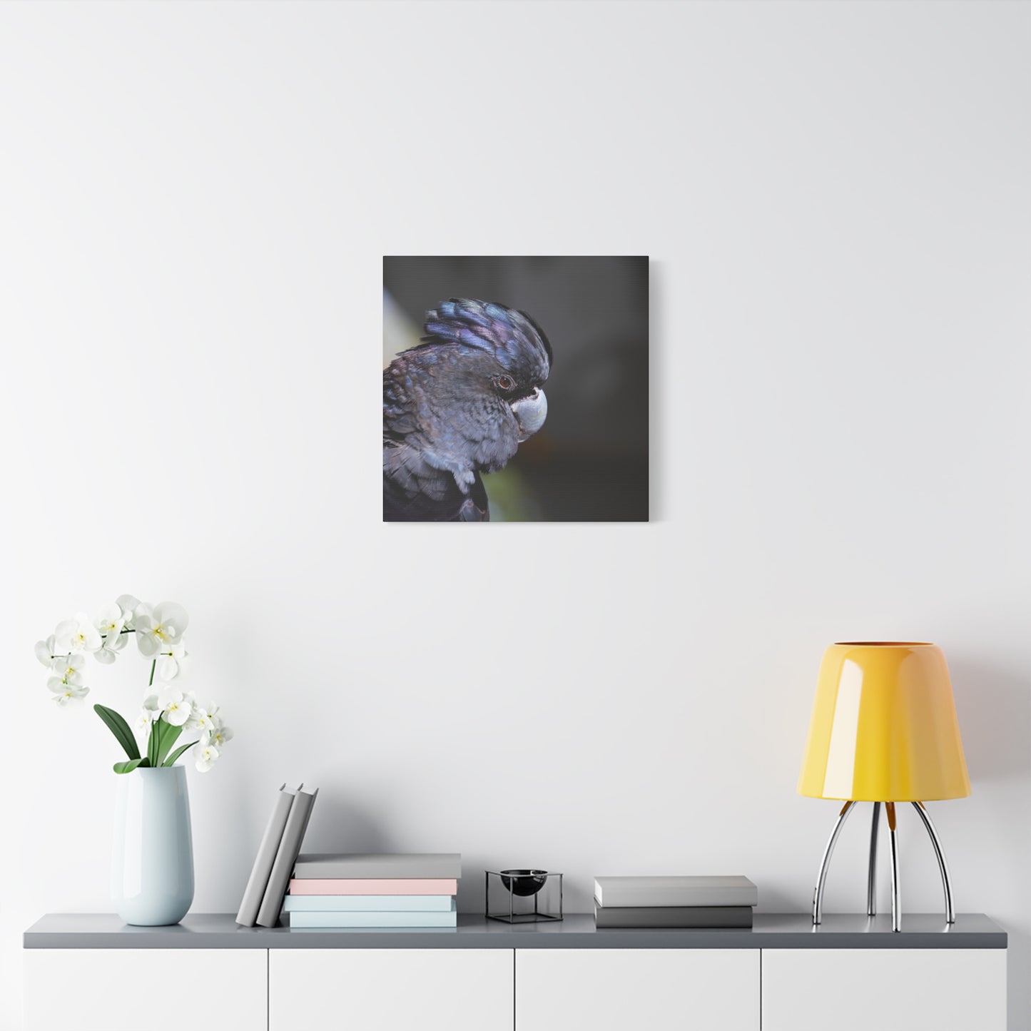 Black Big 2 Canvas Print