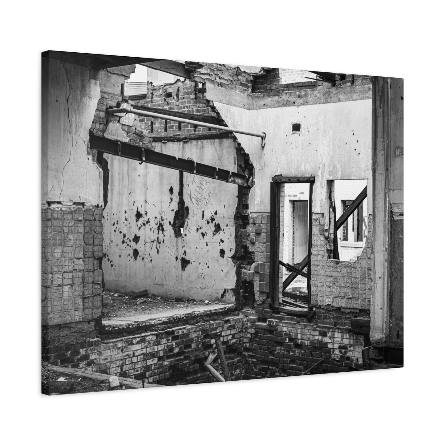 Big Bill BW2 Canvas Print