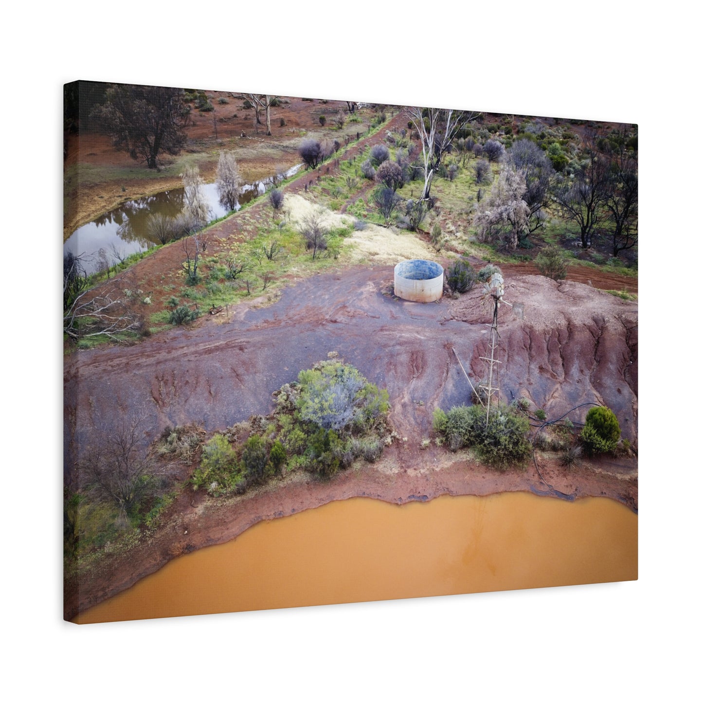 Station Dam 2 Canvas Print