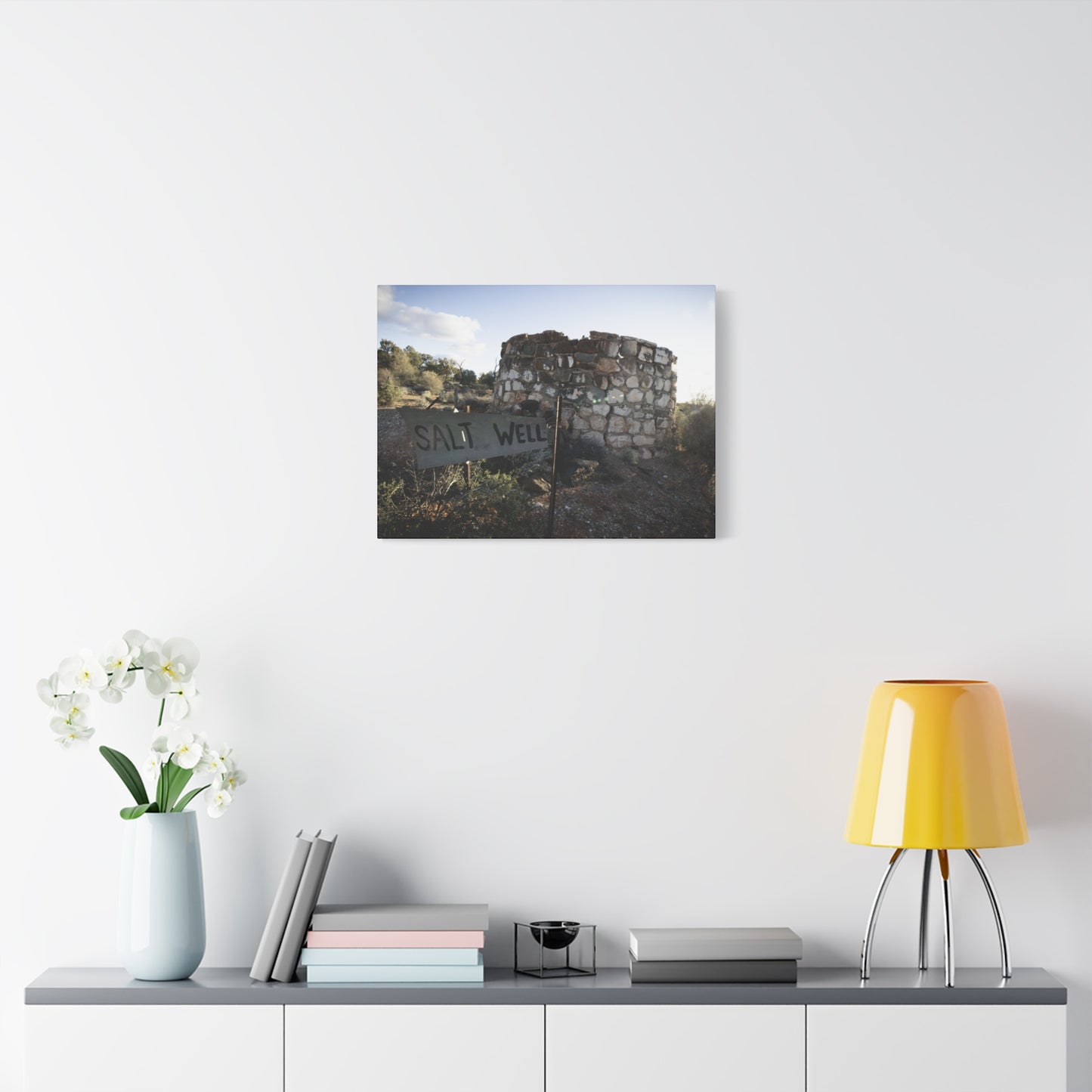 Salt Well Canvas Print