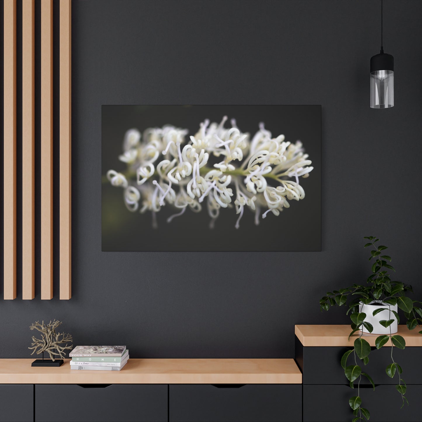 White Canvas Print