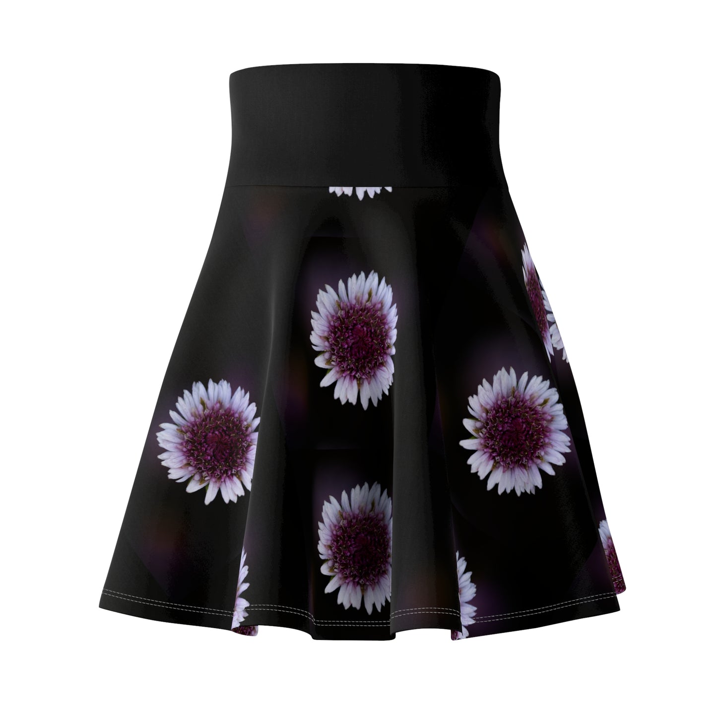 Pink Daisy Women's Skater Skirt