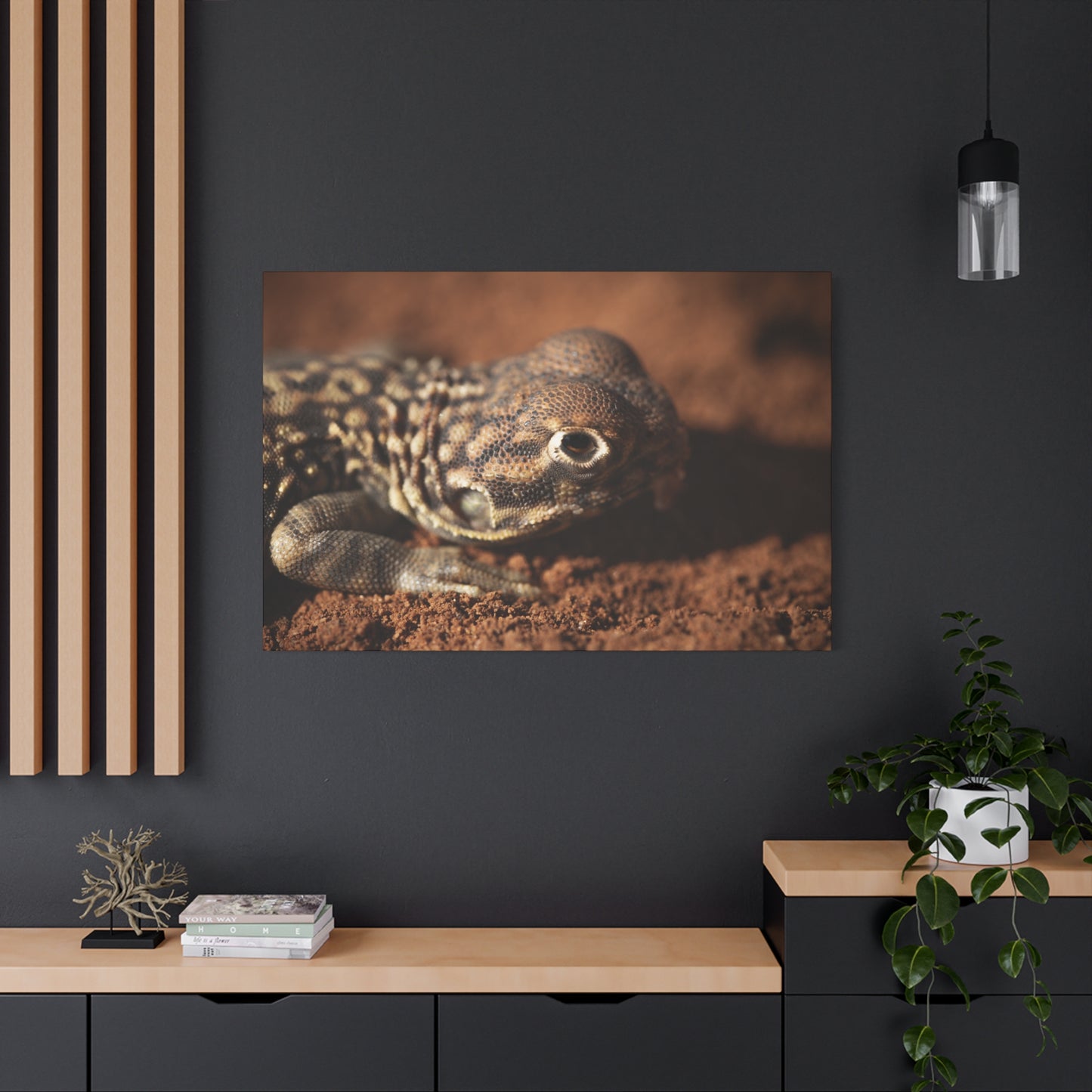 Lizard Canvas Print