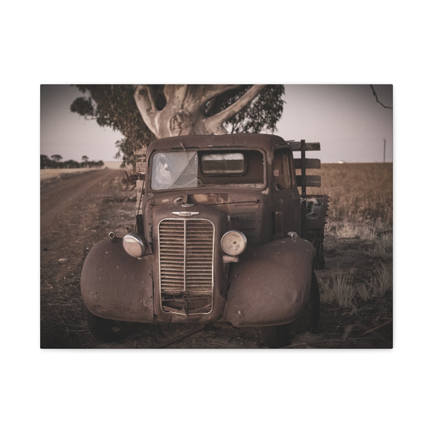 Big Rig Front Canvas Print