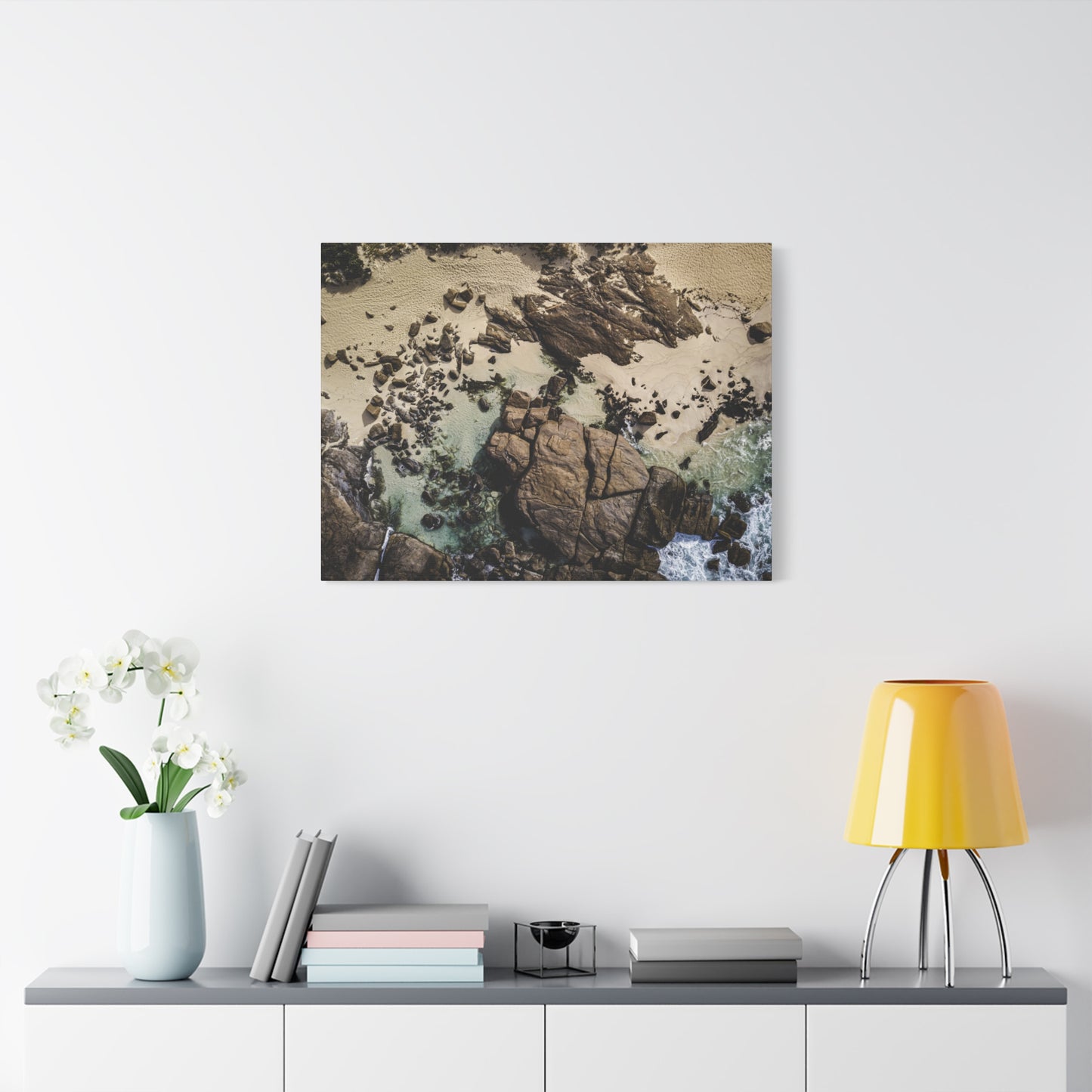 Blue Waters Canvas Print