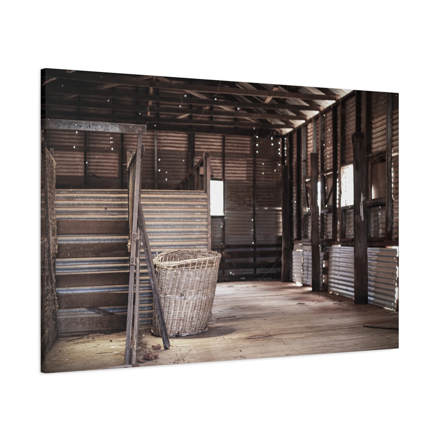 Work Shed Canvas Print