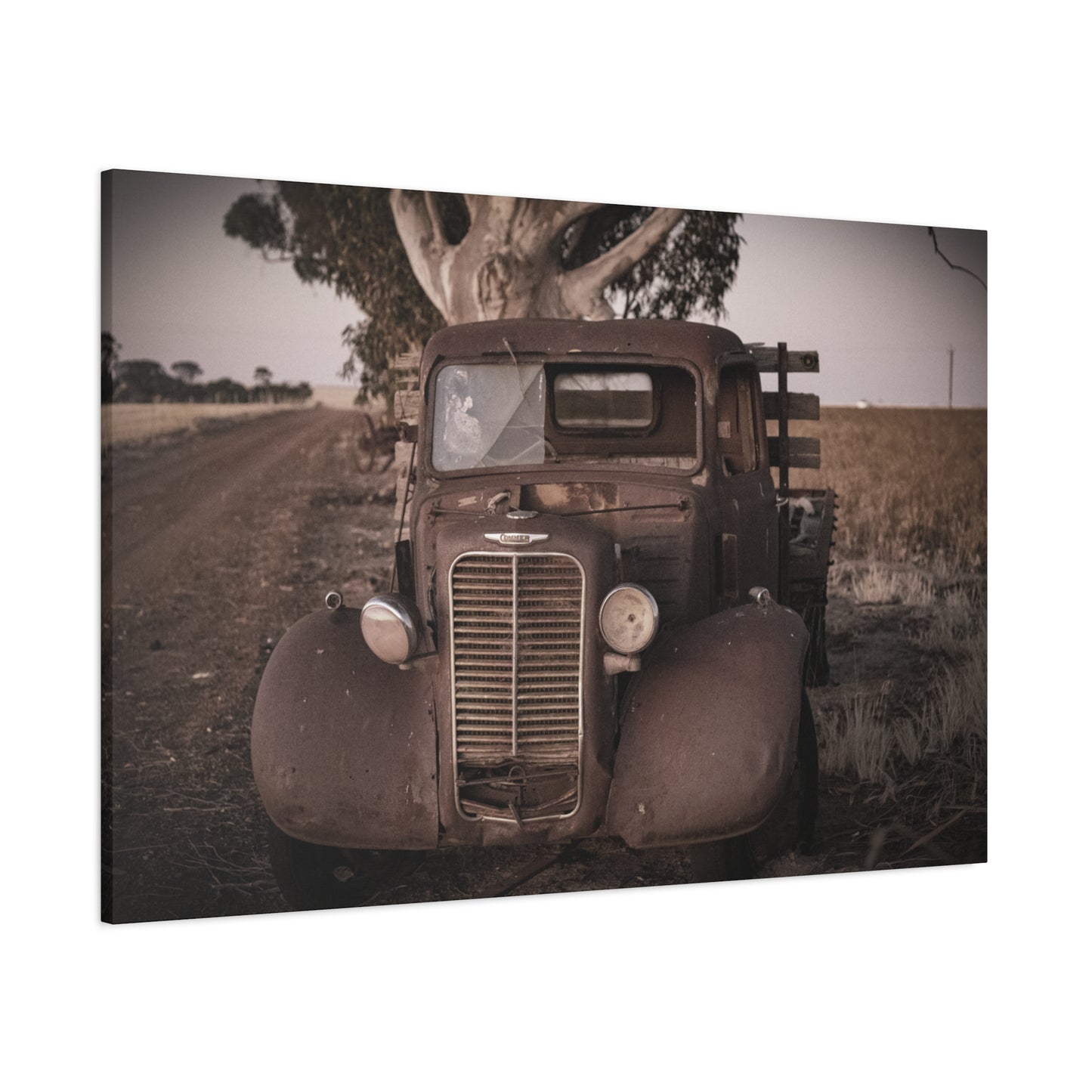 Big Rig Front Canvas Print