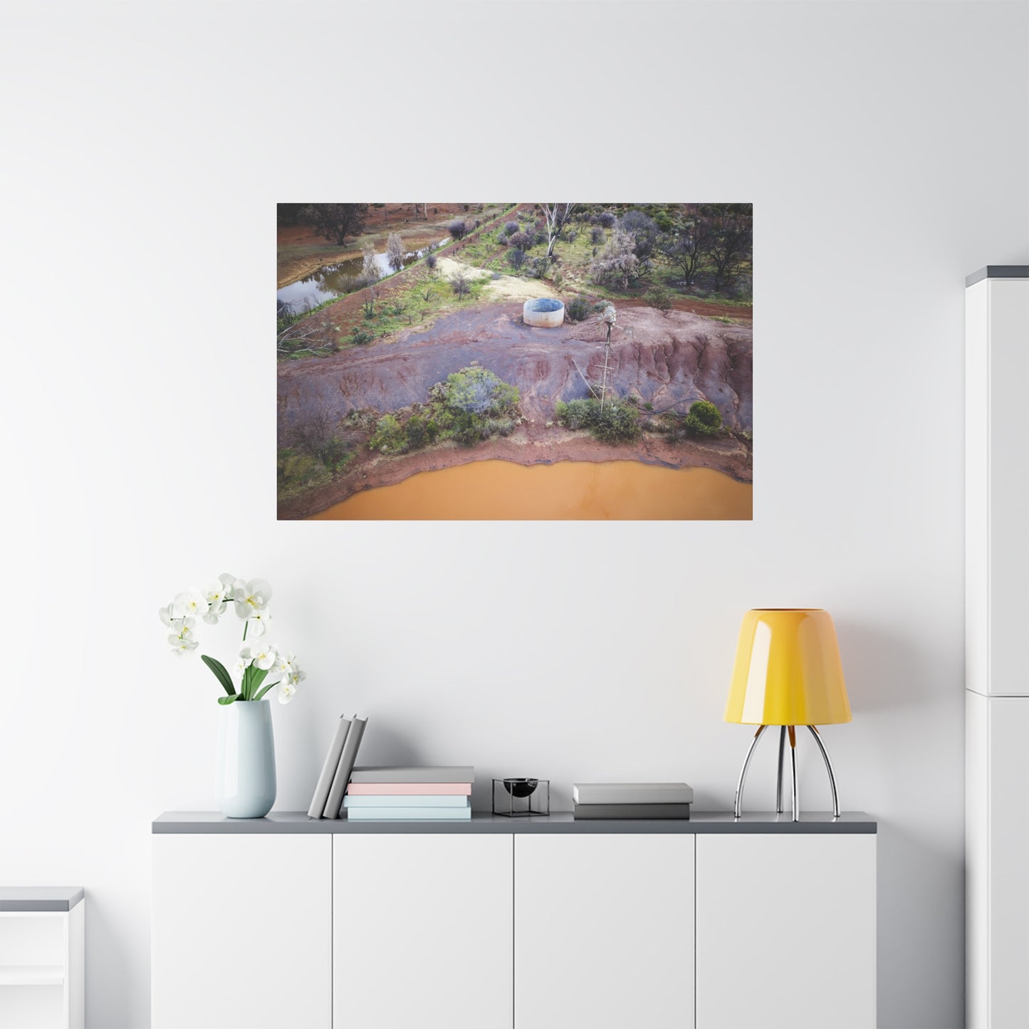 Station Dam 2 Canvas Print