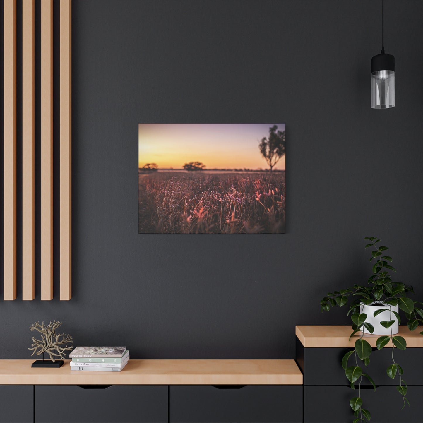 Paddock 2 Canvas Print