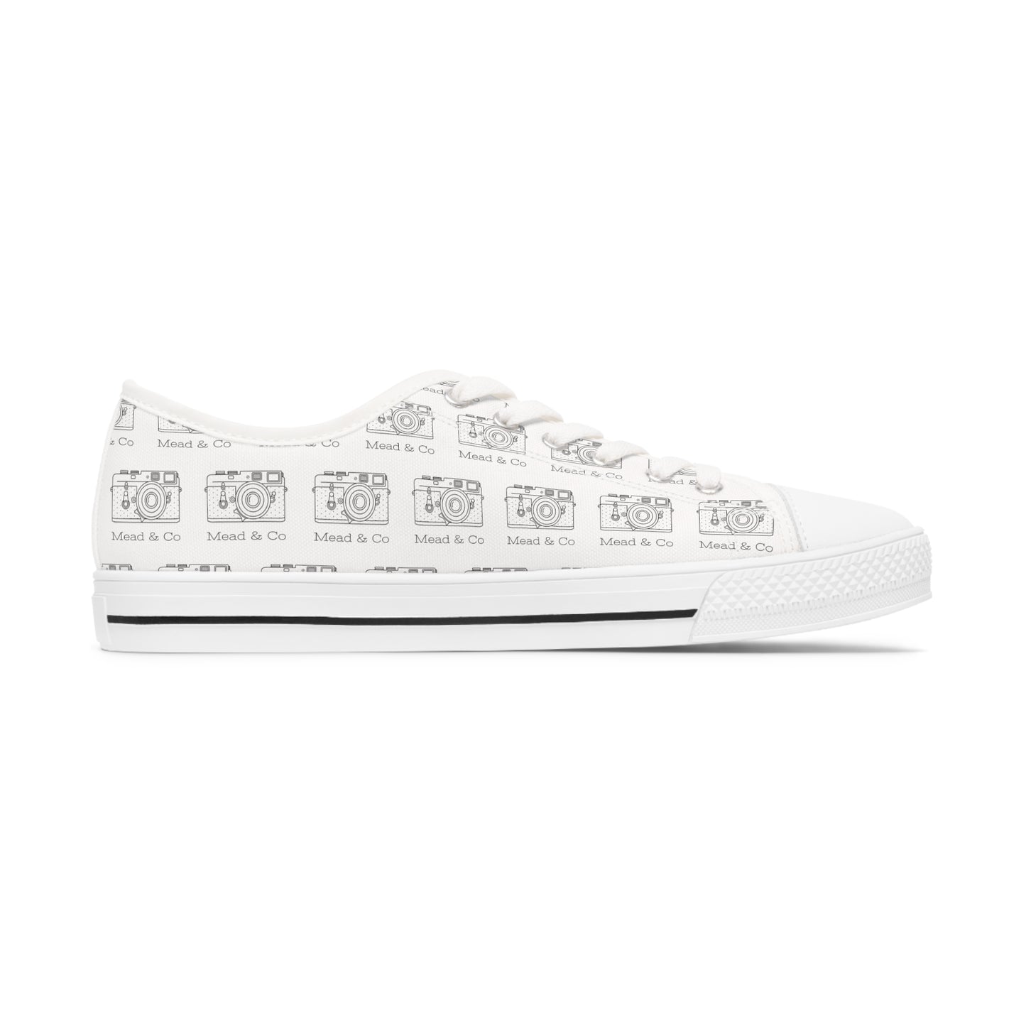 Women's Low Top Sneakers - Logo