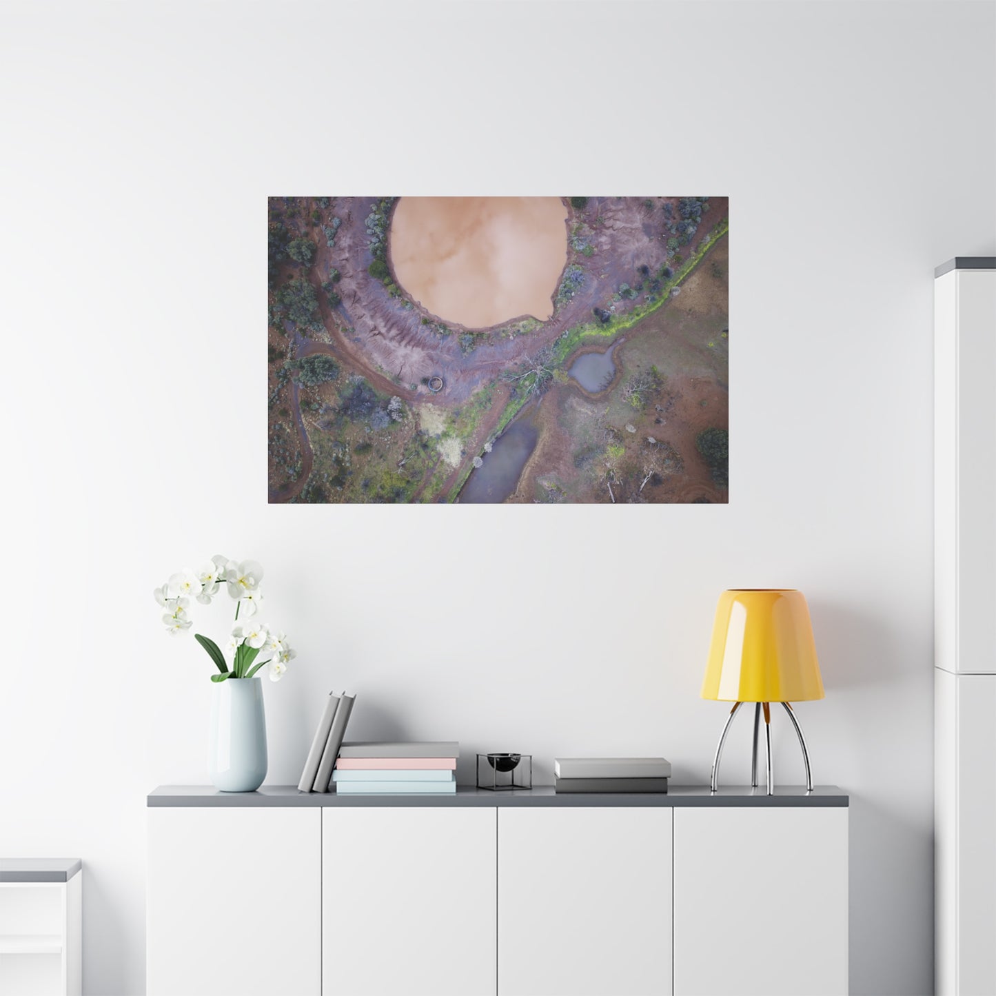 Station Dam 1 Canvas Print