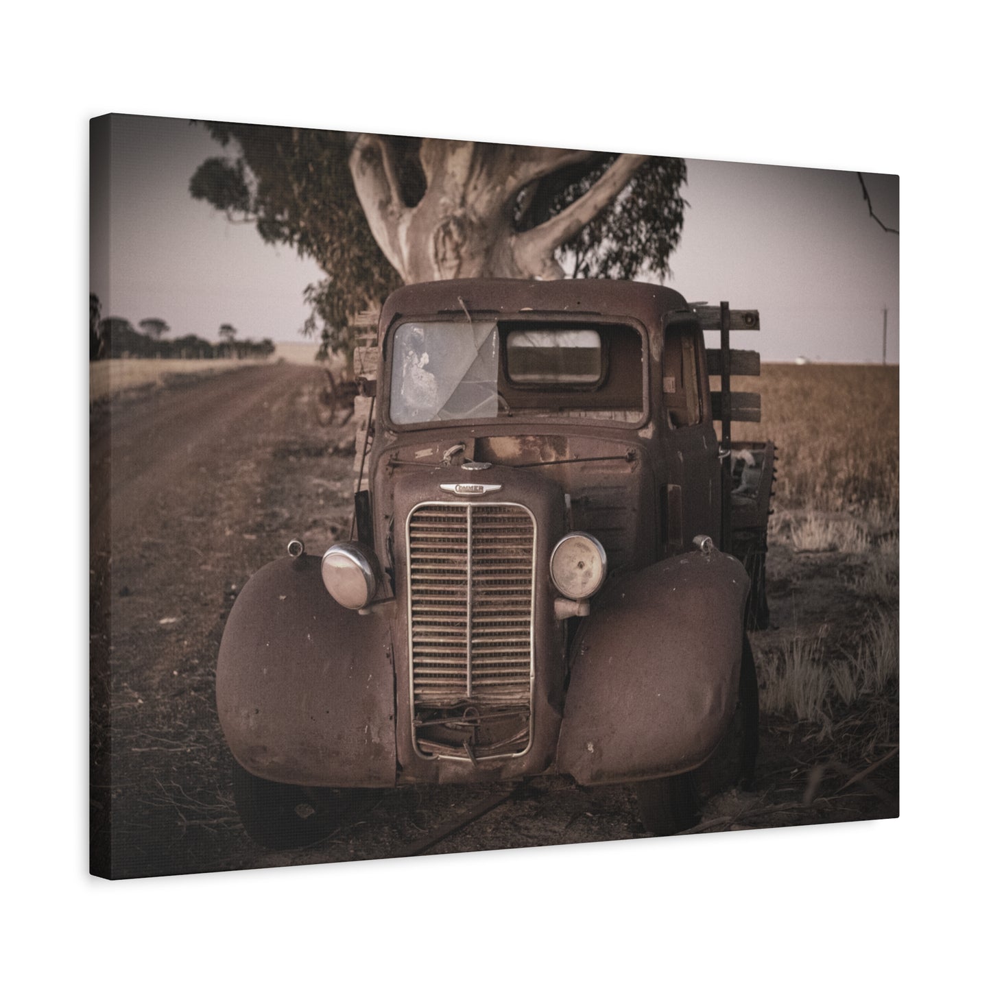 Big Rig Front Canvas Print