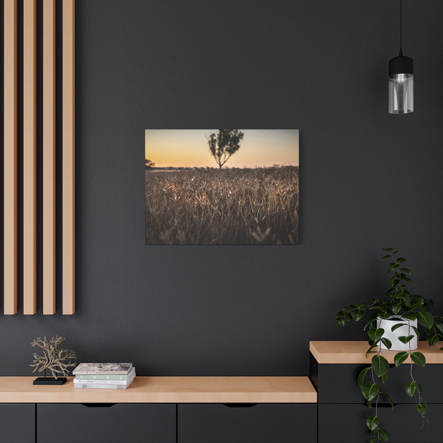 Paddock 1 Canvas Print