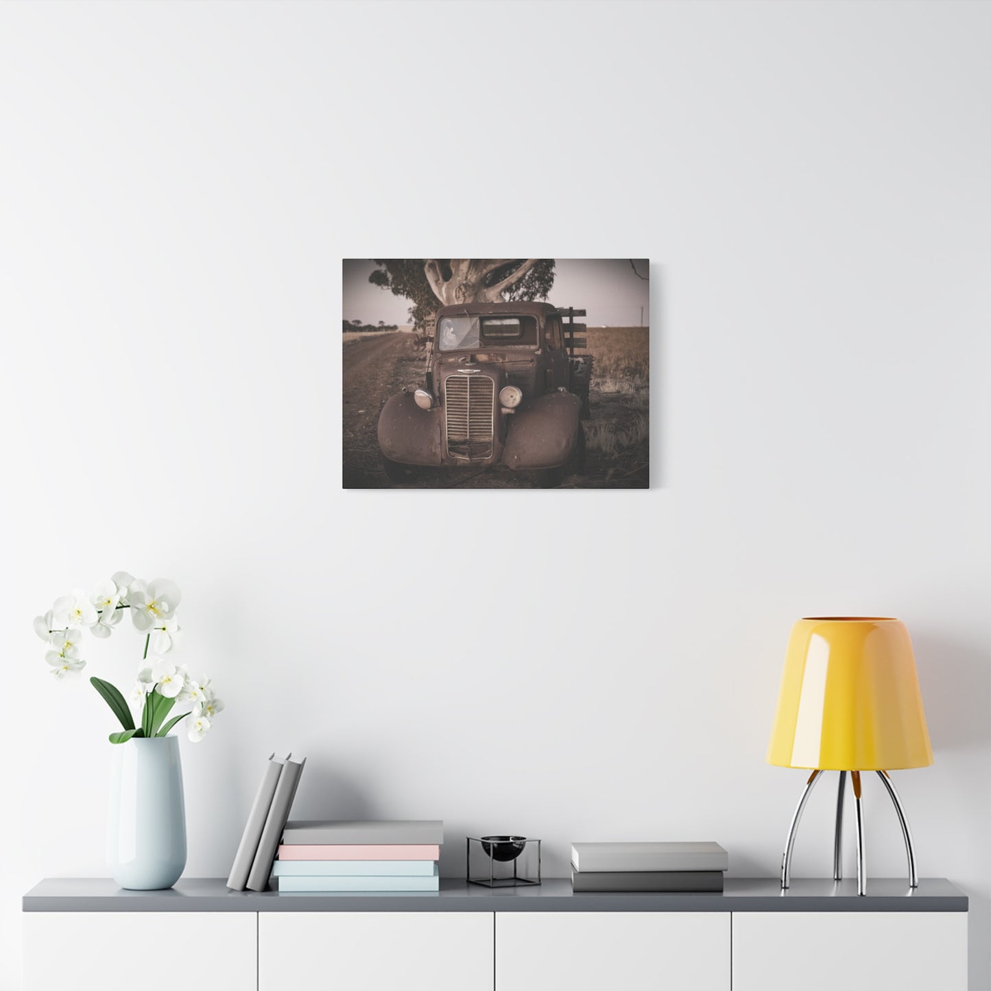 Big Rig Front Canvas Print