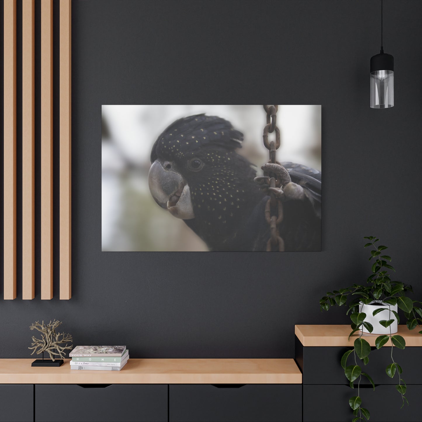 Black Bird Canvas Print