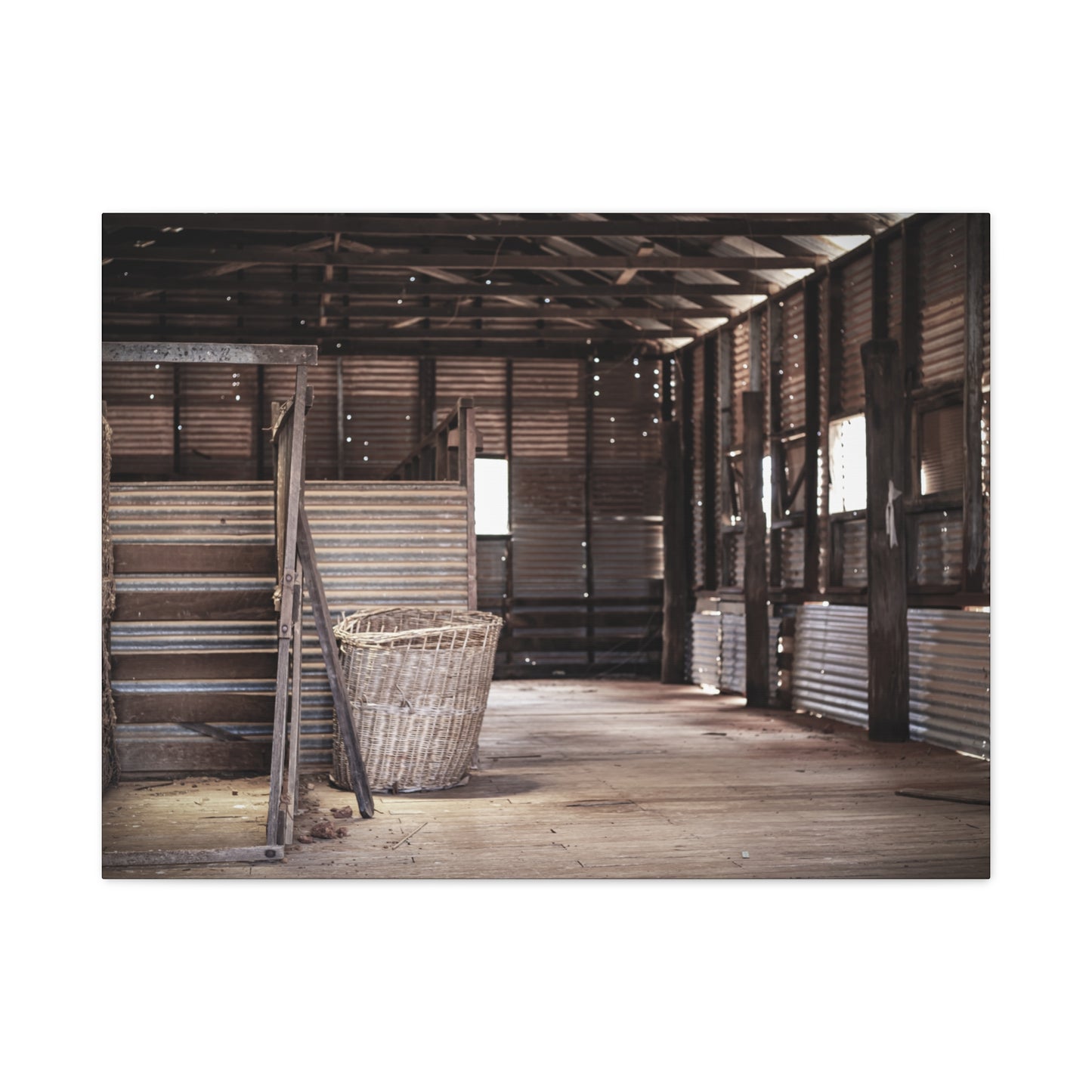 Work Shed Canvas Print