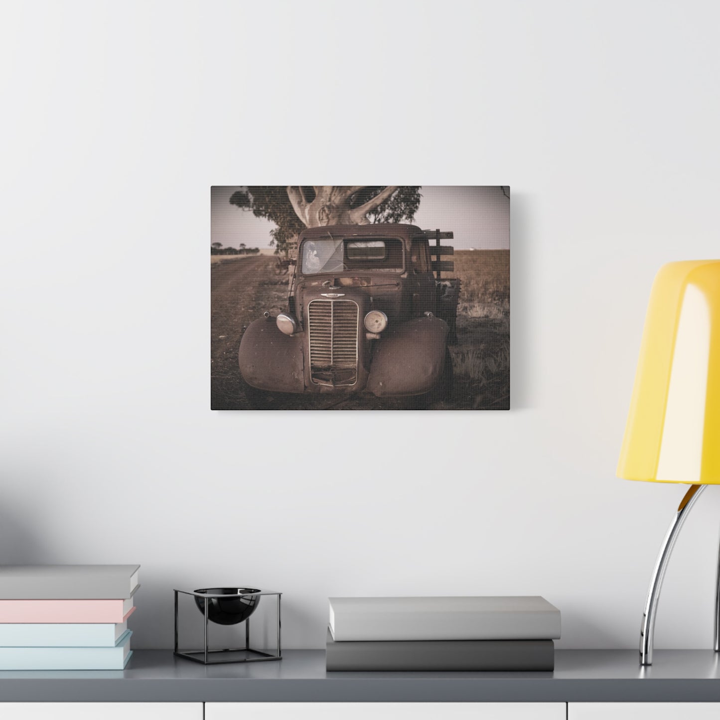 Big Rig Front Canvas Print