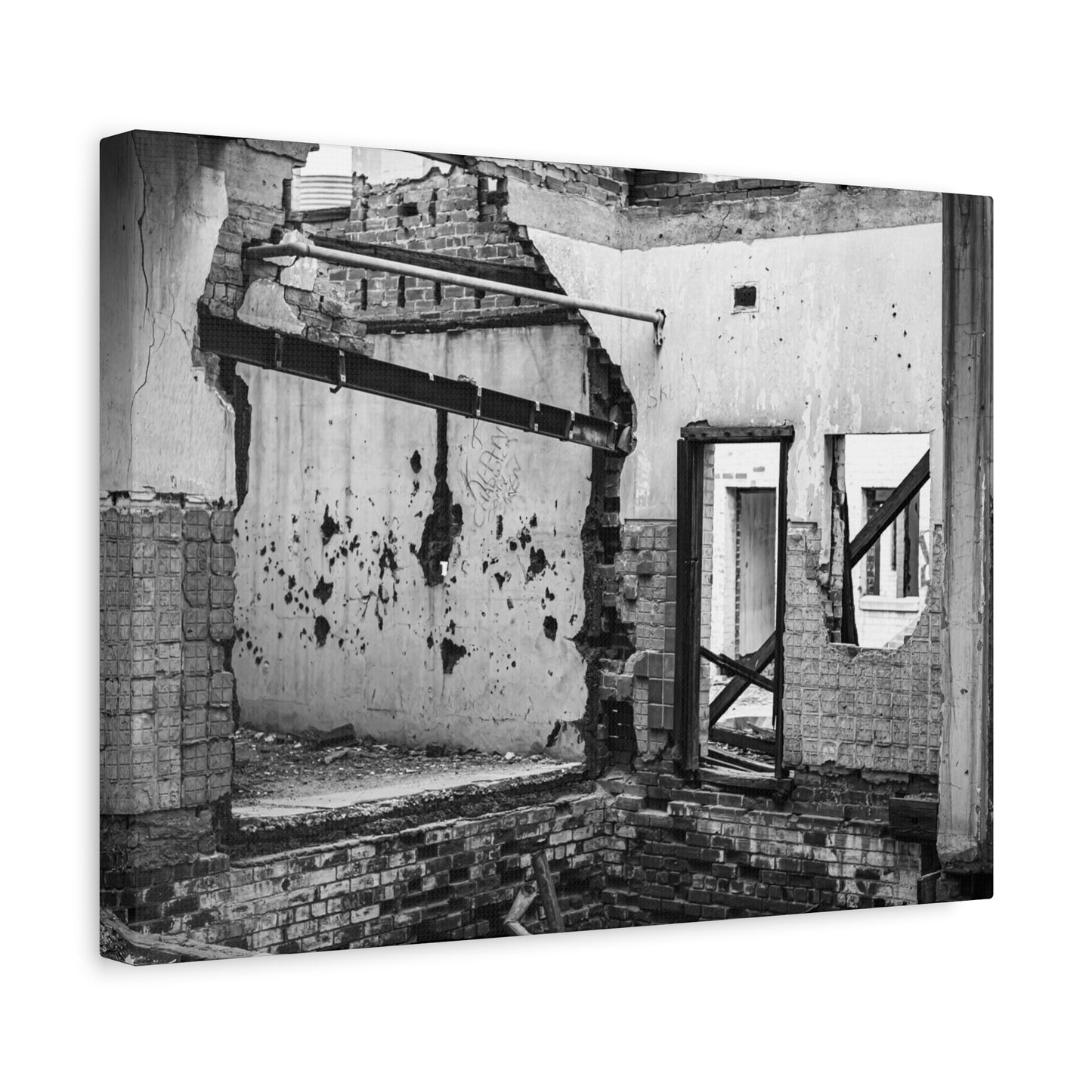 Big Bill BW2 Canvas Print