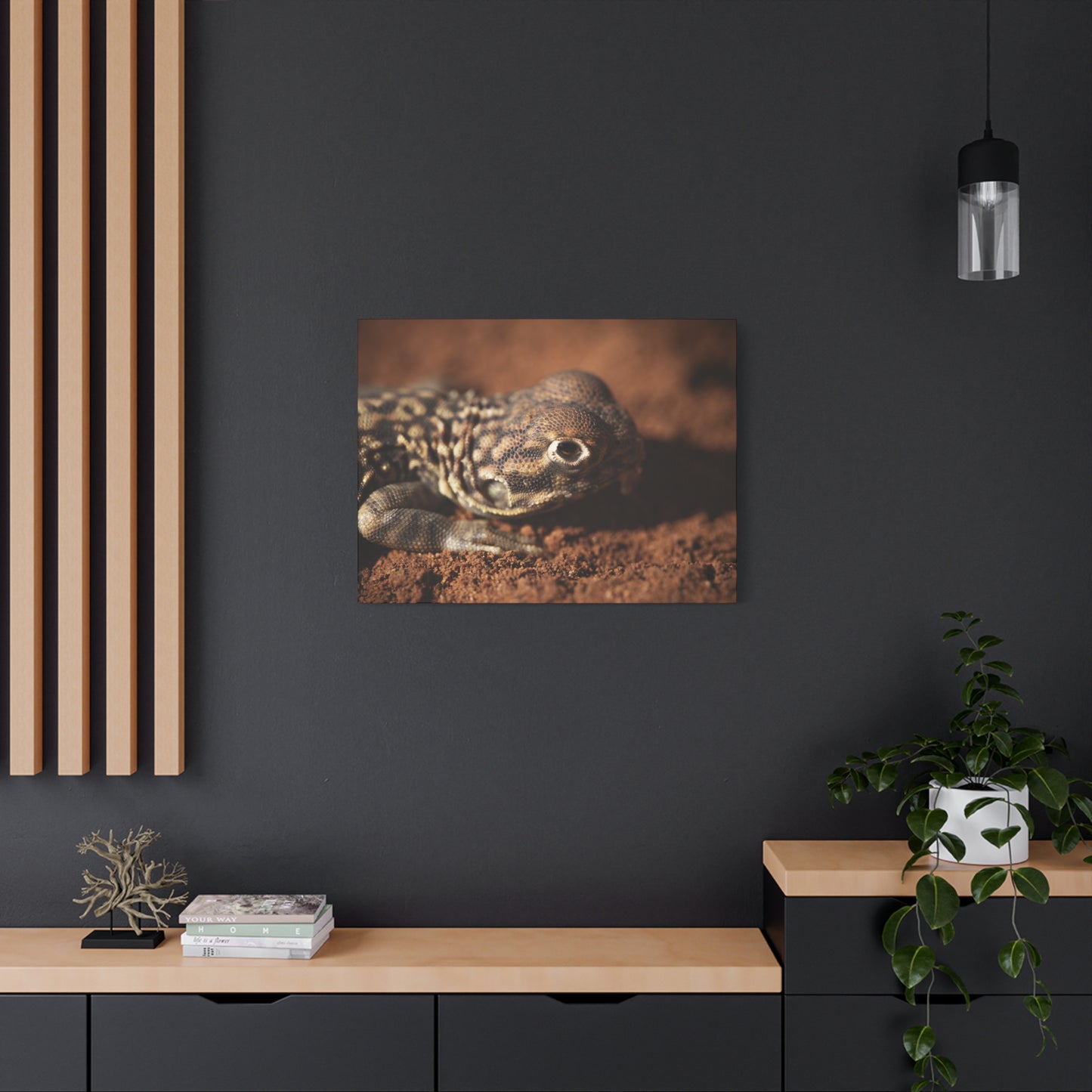 Lizard Canvas Print