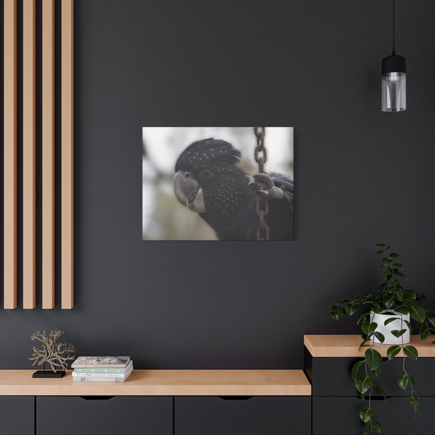 Black Bird Canvas Print