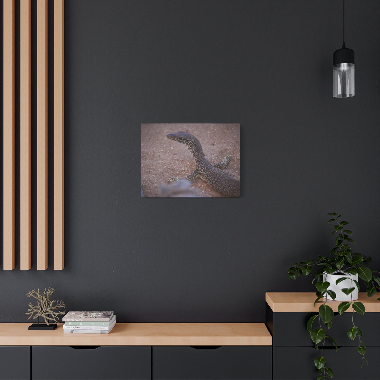 Monitor Canvas Print