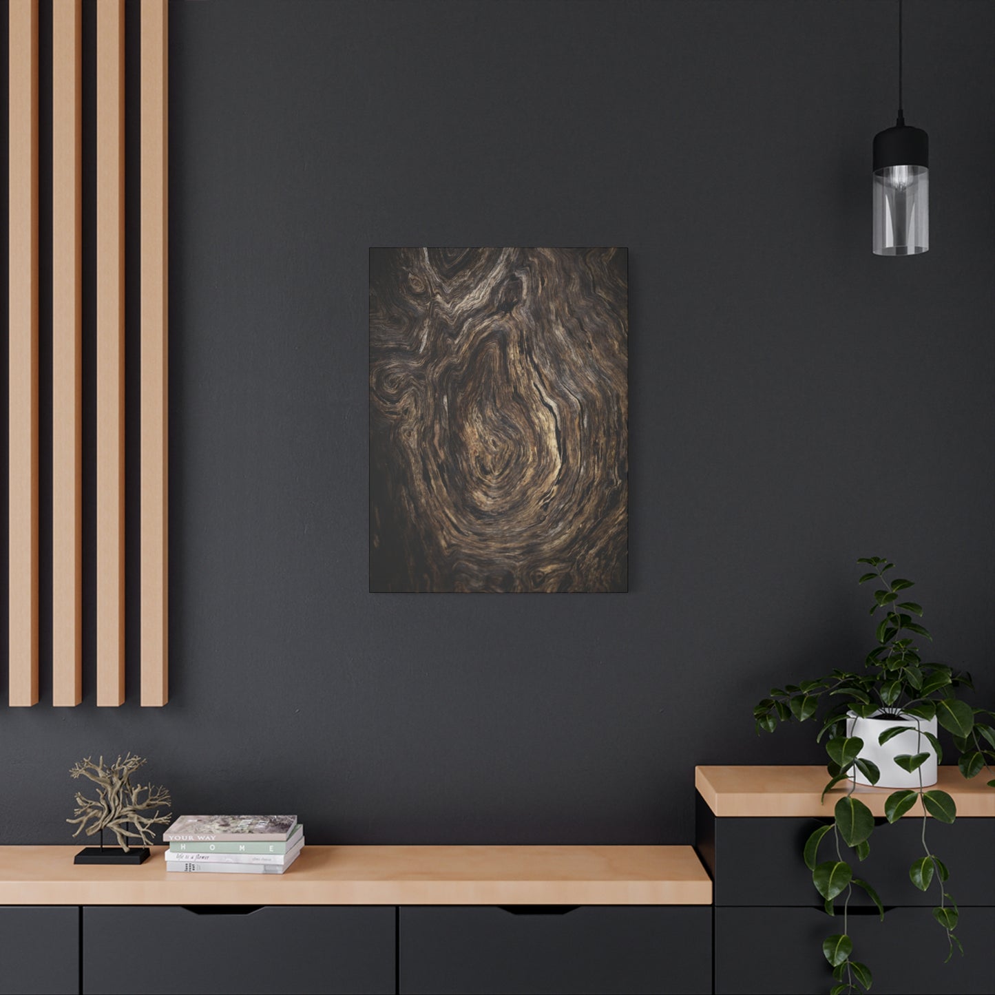 Wood Grain 1 Canvas Print