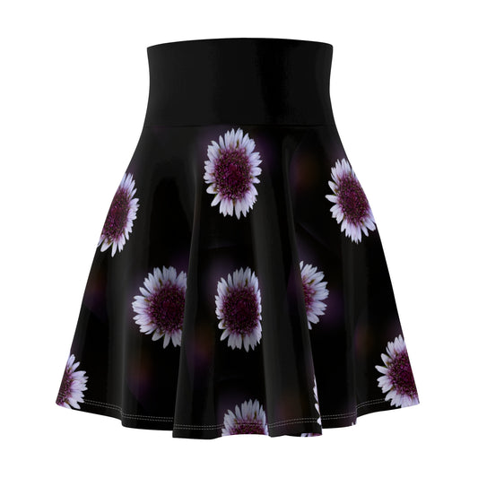 Pink Daisy Women's Skater Skirt