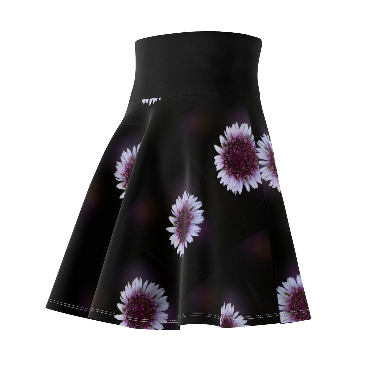 Pink Daisy Women's Skater Skirt